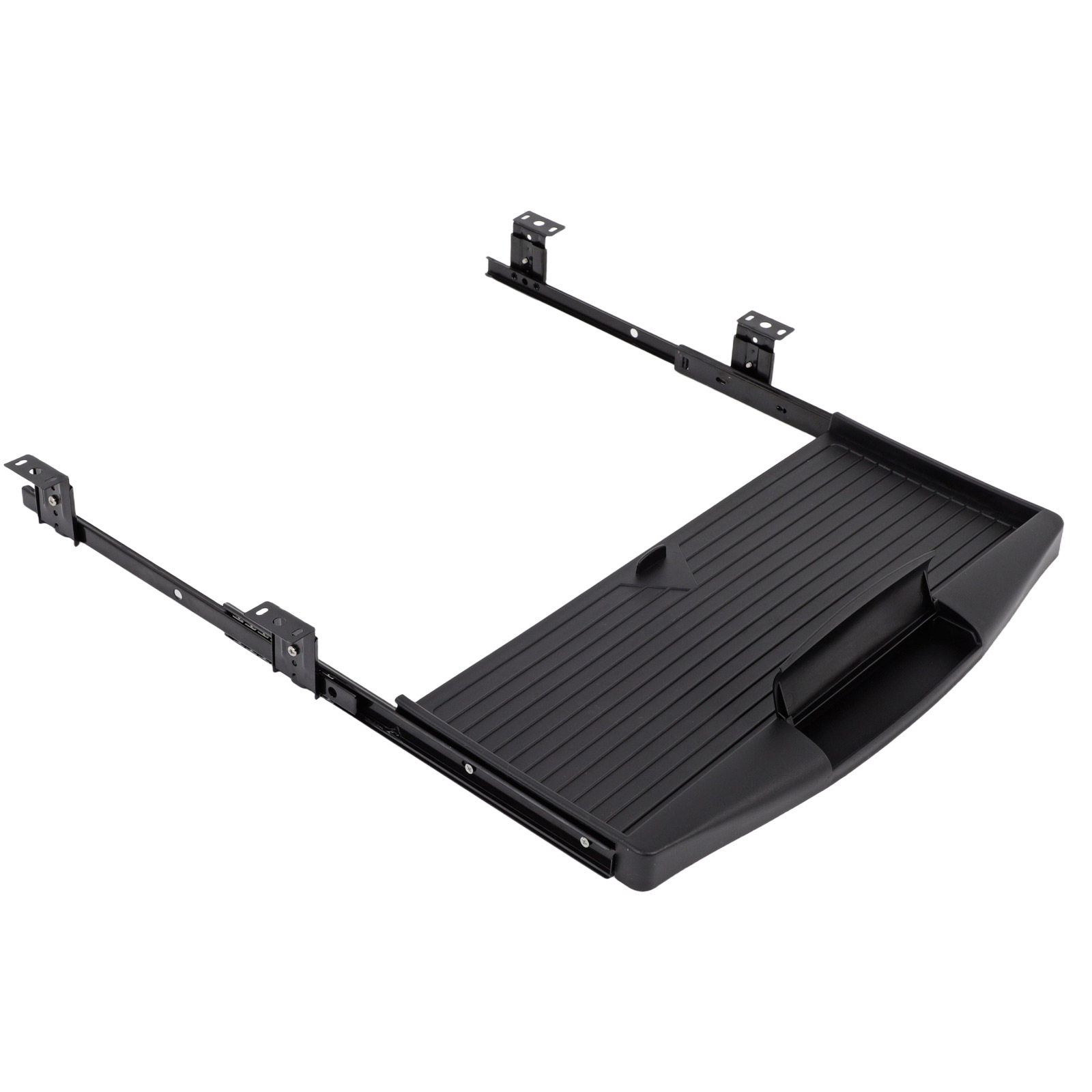 Keyboard Drawer Under - Under Desk Keyboard Storage Tray Aluminum