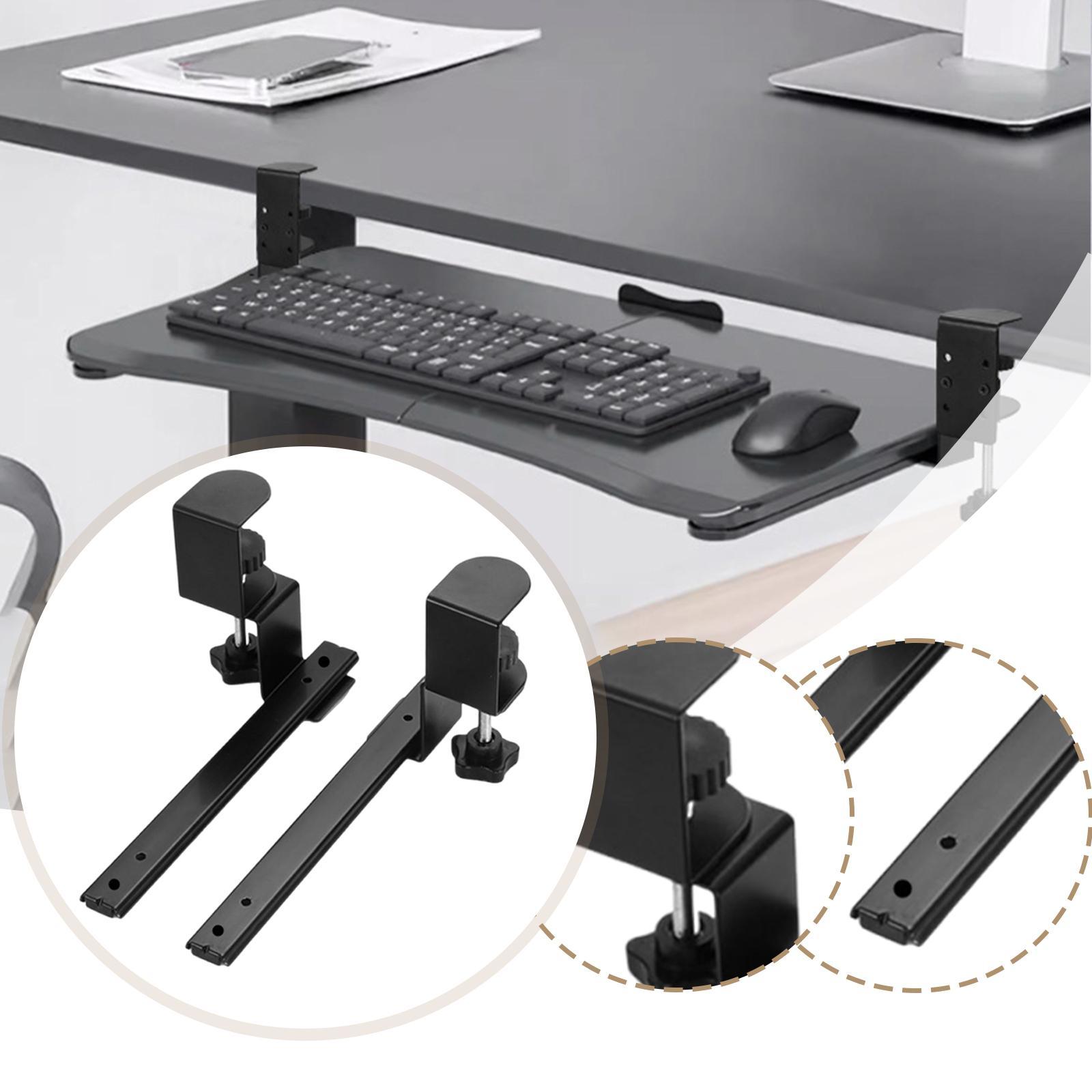Keyboard Drawer Under - 2 Pieces under Desk Keyboard Tray