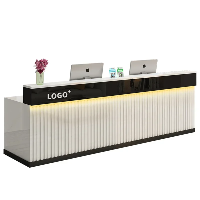 Office Furniture Bali - Design Aesthetic Reception Desks Beauty Simple