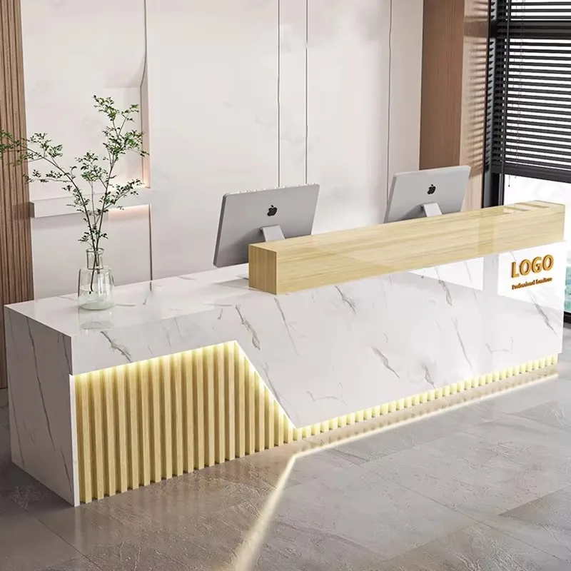 Office Furniture Bali - Modern Luxury Reception Desks Nordic Beauty