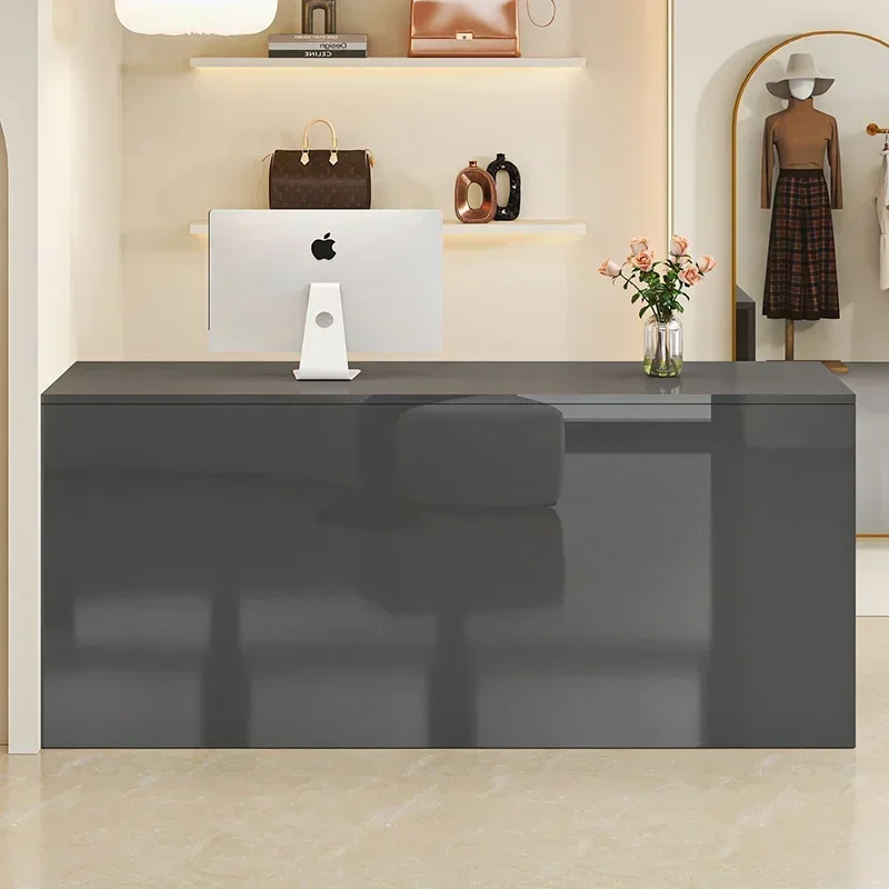 Customize Modern Reception Des - Office Furniture Bali ulasan dan harga