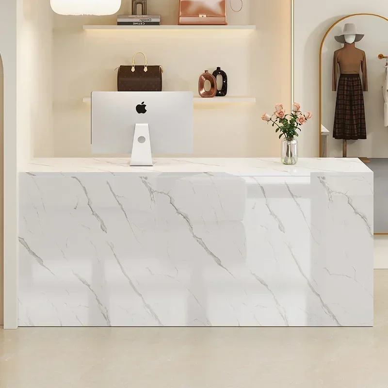 Customize Modern Reception Des - Office Furniture Bali ulasan dan harga