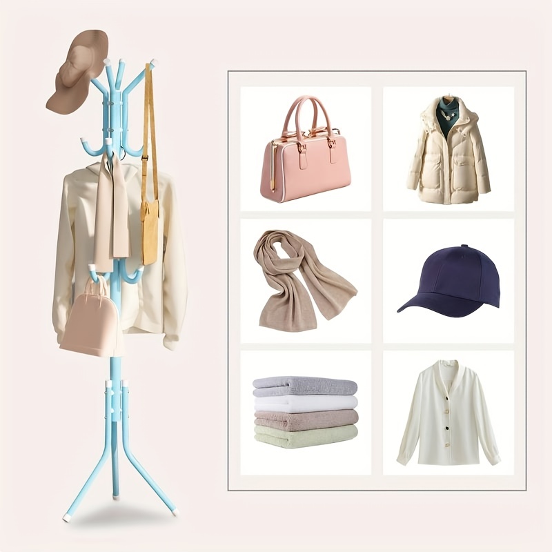 Simple Iron Coat Rack Coats Ba - Office Furniture Plan ulasan dan harga