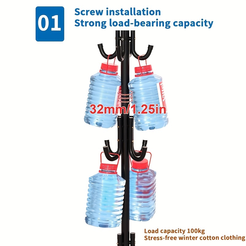 Simple Iron Coat Rack Coats Ba - Office Furniture Plan ulasan dan harga