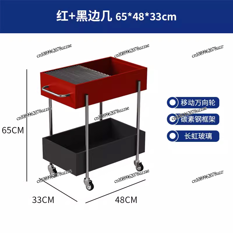 Small Cart Multi-layer Second- - Office Furniture Second Hand ulasan dan harga