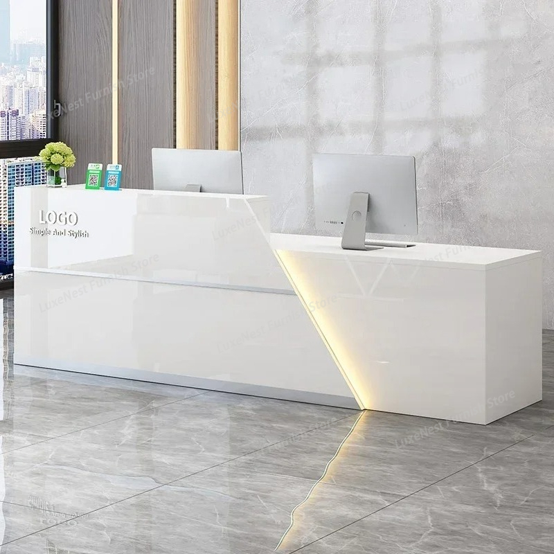 Unique Podium Reception Desks  - Office Furniture Bali ulasan dan harga