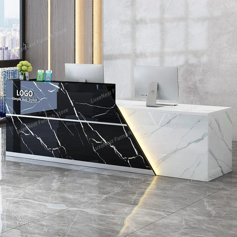 Unique Podium Reception Desks  - Office Furniture Bali ulasan dan harga