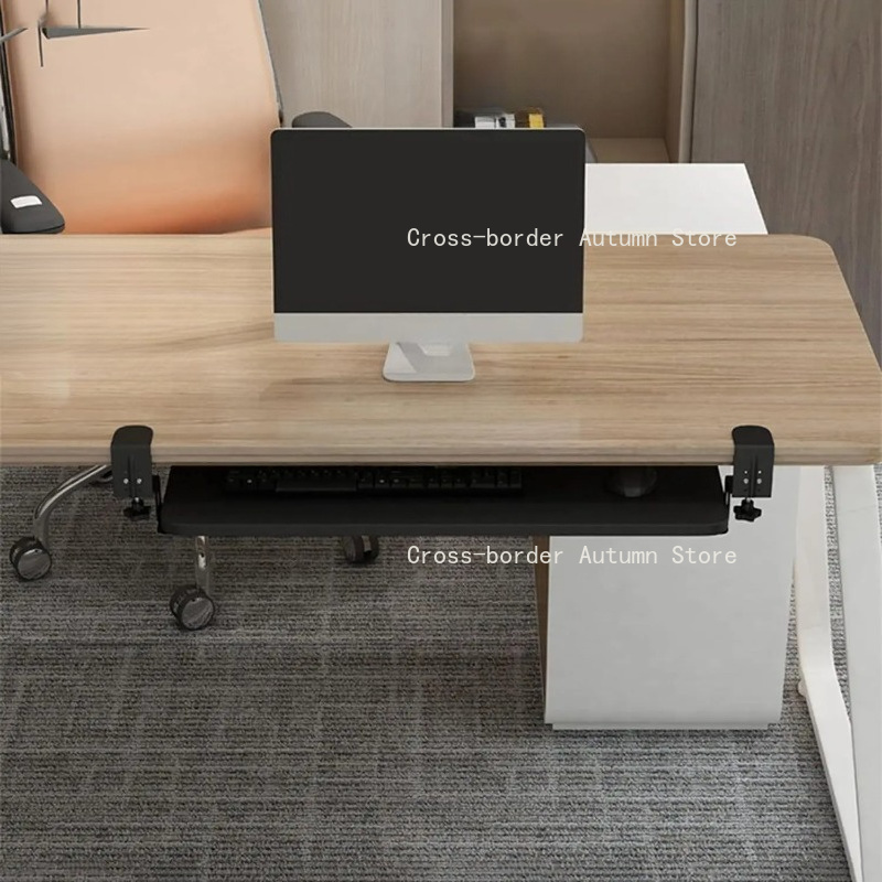 1PC Clamp Keyboard Tray Ergono - Keyboard Drawer Under ulasan dan harga