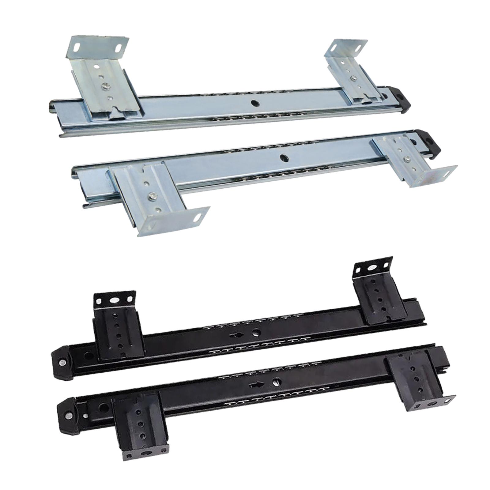 -Drawer Tray Slide Rail, Tray  - Keyboard Drawer Under ulasan dan harga