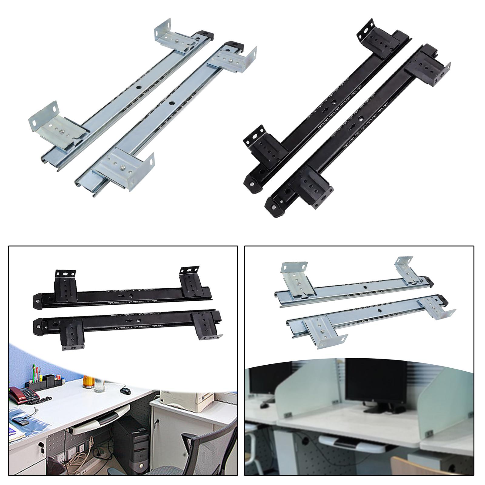 -Drawer Tray Slide Rail, Tray  - Keyboard Drawer Under ulasan dan harga