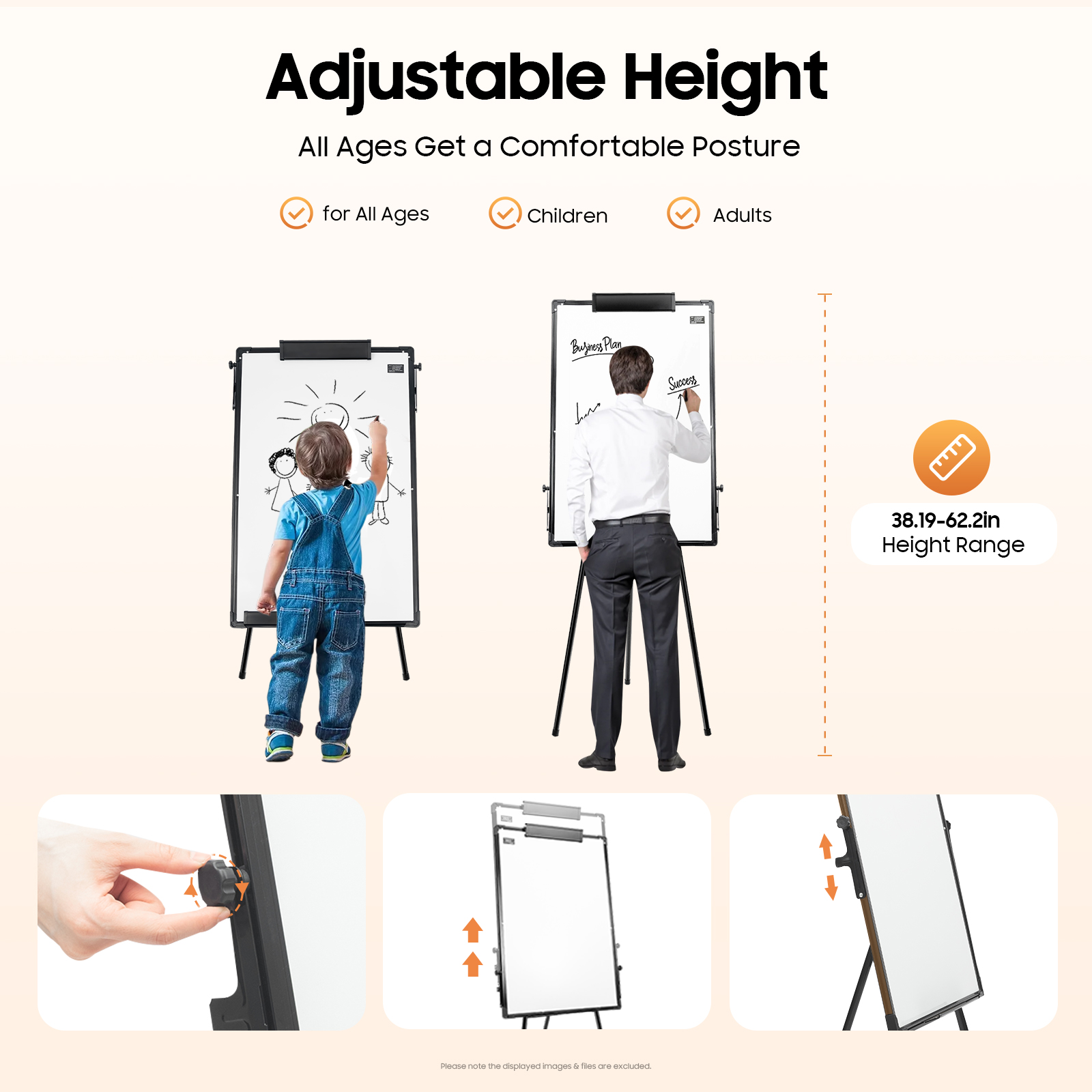 91 X 61 cm Whiteboard Easel St - Whiteboard Easel Tripod ulasan dan harga