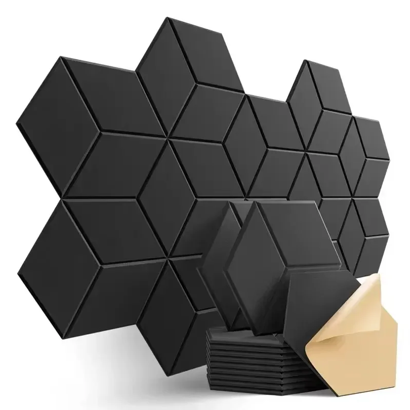 12 Pcs Self-Adhesive Hexagon S - Office Furniture Plan ulasan dan harga