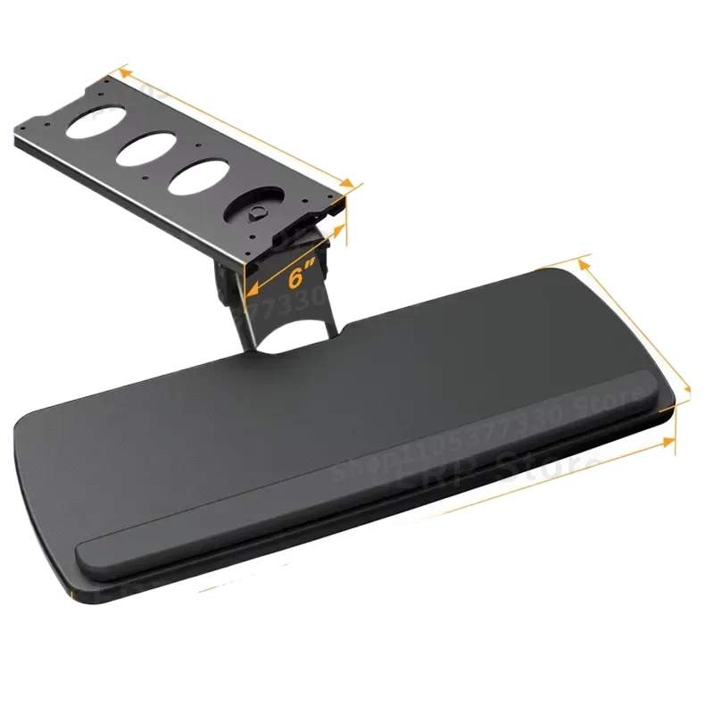 Under Desk Keyboard Tray Clip  - Keyboard Drawer Under ulasan dan harga