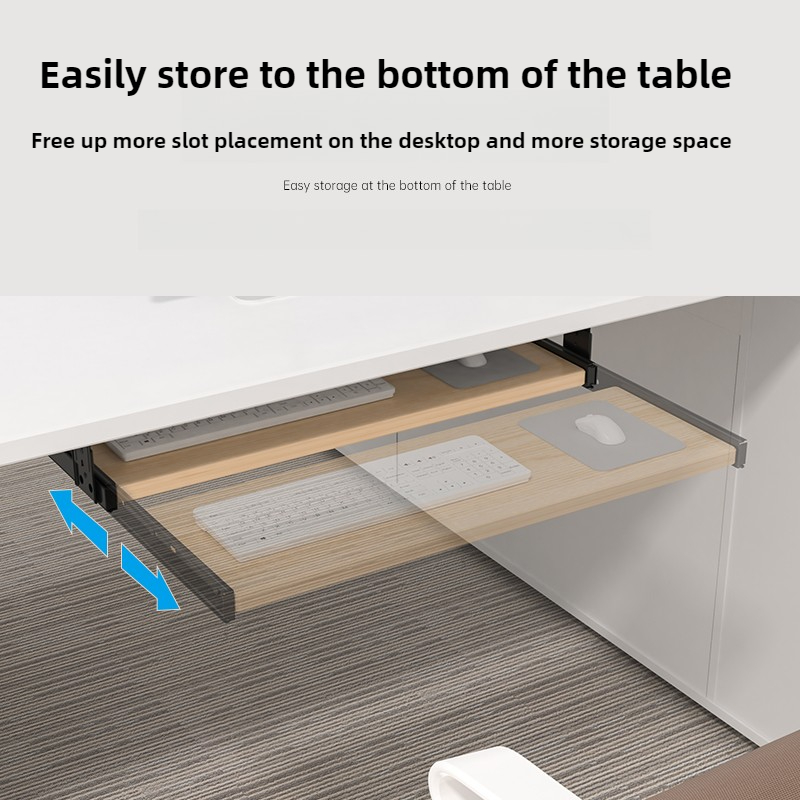 Under Desk Keyboard Tray Slide - Keyboard Drawer Under ulasan dan harga