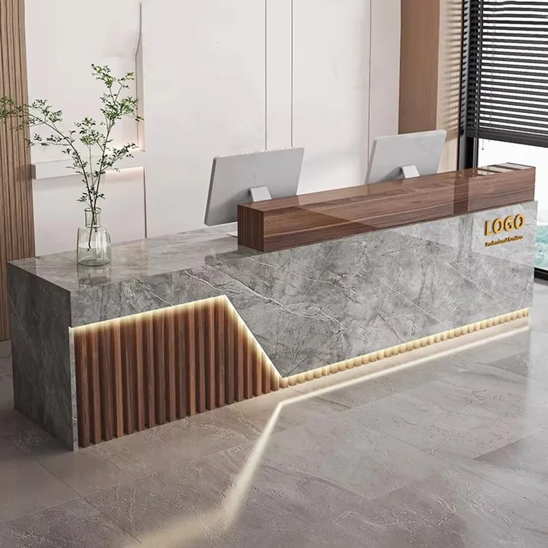 Modern Luxury Reception Desks  - Office Furniture Bali ulasan dan harga