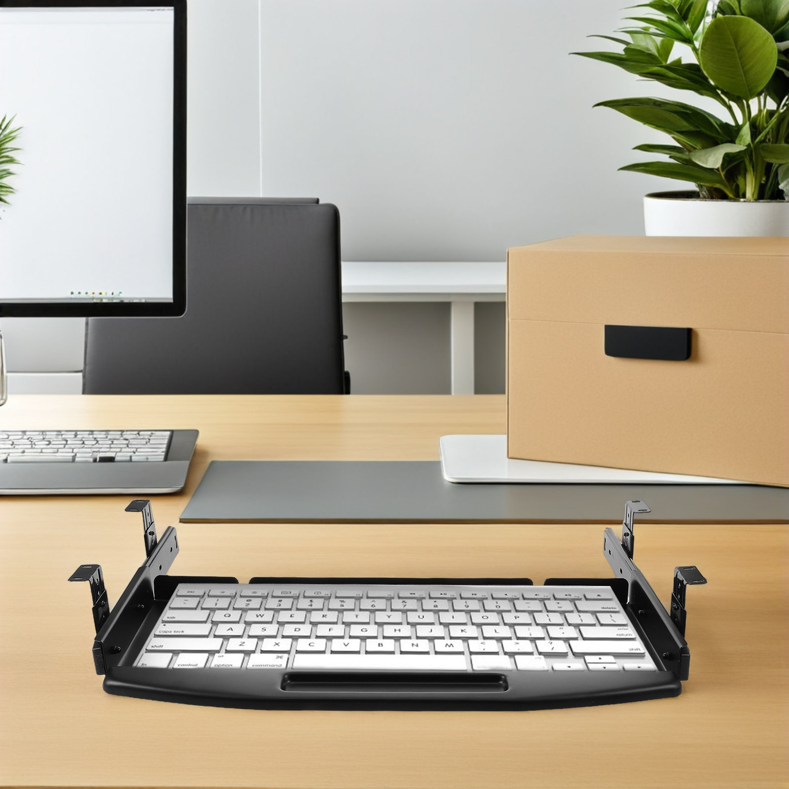 Keyboard Tray Under Desk Ergon - Keyboard Drawer Under ulasan dan harga