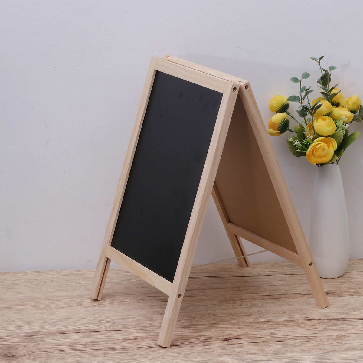 1Set Bar Counter Blackboard Ea - Whiteboard Easel Tripod ulasan dan harga