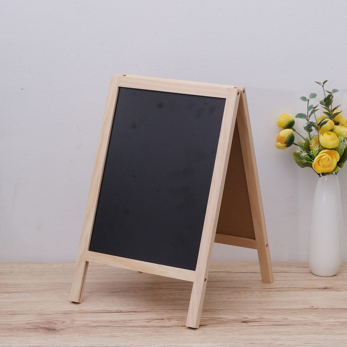 1Set Bar Counter Blackboard Ea - Whiteboard Easel Tripod ulasan dan harga