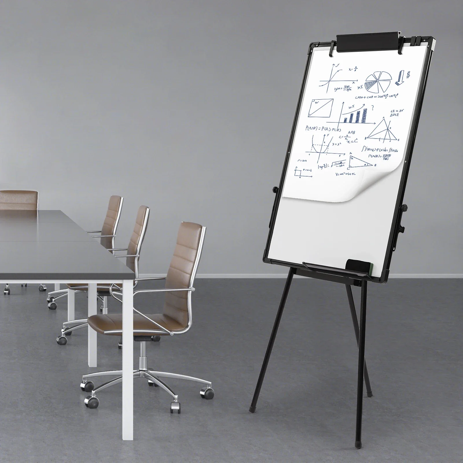 Stand White Board, 36 X 24Inch - Whiteboard Easel Tripod ulasan dan harga