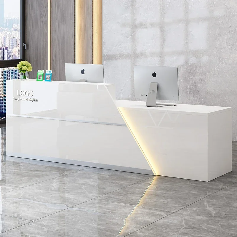 Office Modern Reception Desks  - Office Furniture Bali ulasan dan harga