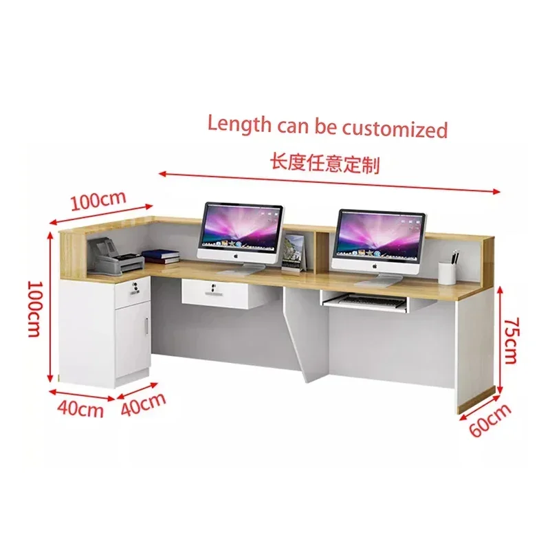 Display Salon Reception Desks  - Office Furniture Bali ulasan dan harga