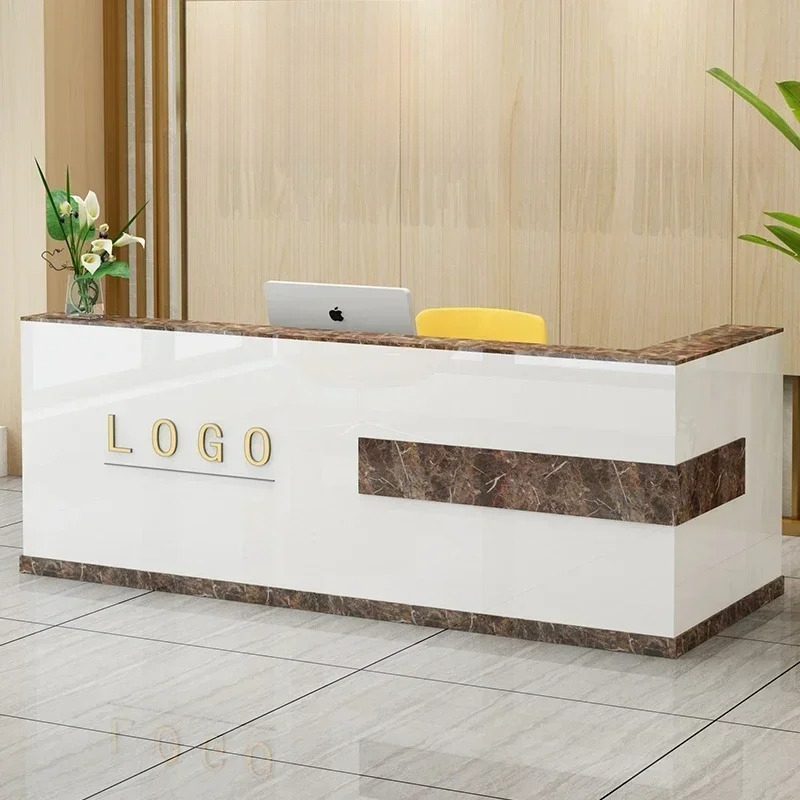 Display Salon Reception Desks  - Office Furniture Bali ulasan dan harga