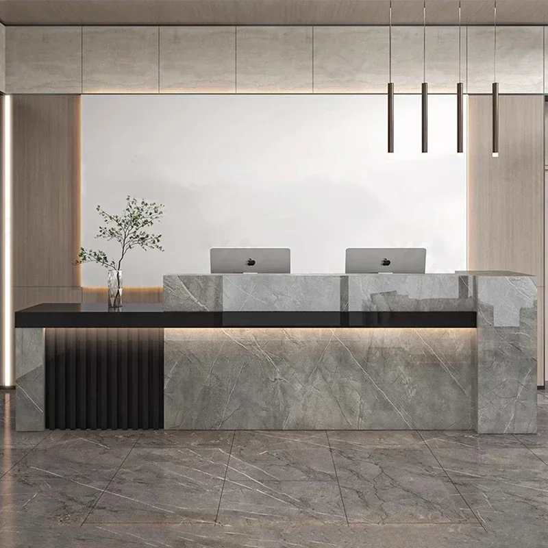 c13- Display Reception Desk No - Office Furniture Bali ulasan dan harga