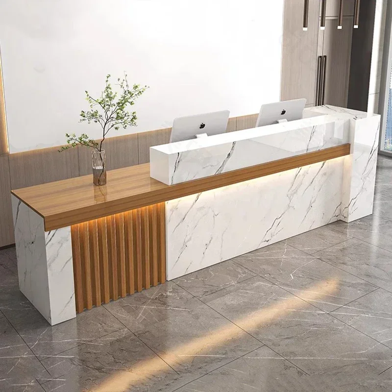 c13- Display Reception Desk No - Office Furniture Bali ulasan dan harga