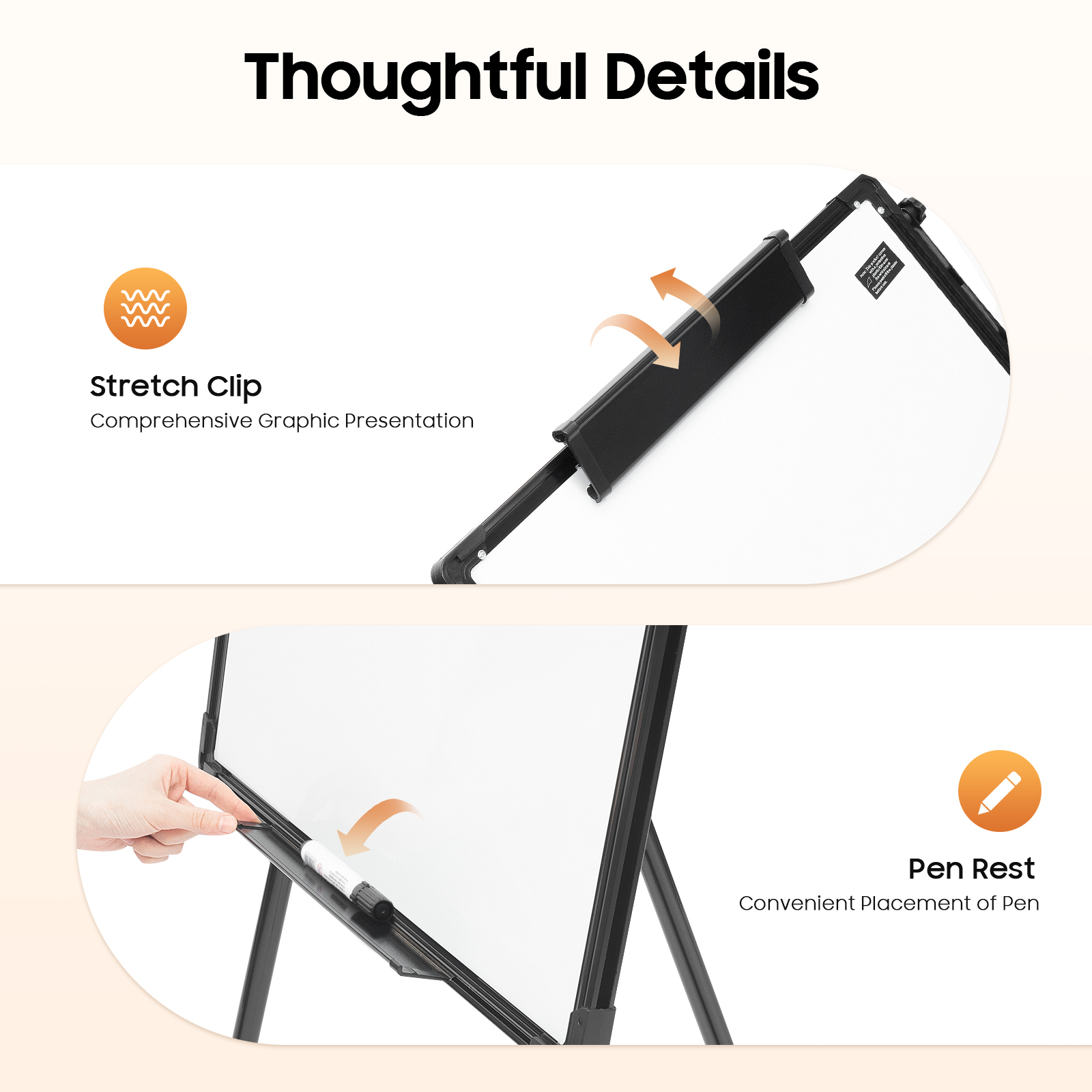 Portable Adjustable Tripod Whi - Whiteboard Easel Tripod ulasan dan harga